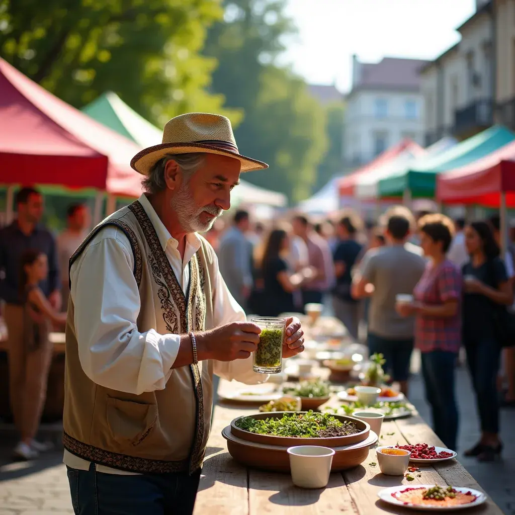Színes gyógynövények elrendezése, amelyek a szívbarát teát alkotják.